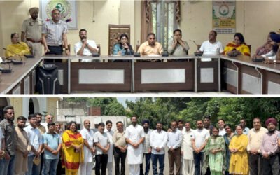 फगवाड़ा में आम आदमी पार्टी की विकास समीक्षा बैठक, निगम अधिकारियों को दिए तेज़ी से काम करने के निर्देश