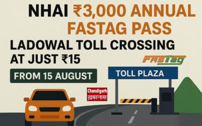 15 अगस्त से एनएचएआई की बड़ी राहत: सिर्फ ₹3,000 में वार्षिक फास्टैग पास
