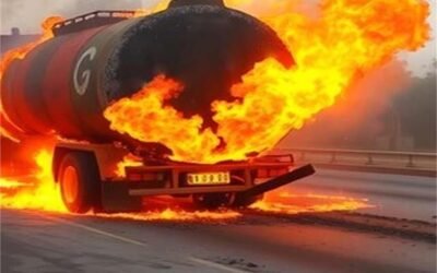 आदमपुर में दर्दनाक हादसा : गैस टैंकर पलटने के बाद ब्लास्ट, 100 लोग झुलसे, इलाके में मची तबाही