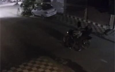 होशियारपुर में मशहूर समाजसेवी और यूट्यूबर सैम के घर पर गोलियां, CCTV में कैद हुई वारदात