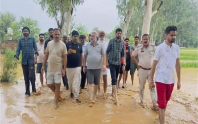 हिमाचल-जम्मू में बादल फटने से तबाही, पंजाब के कई गांव जलमग्न – मंत्री लाल चंद कटारूचक्क ने किया दौरा
