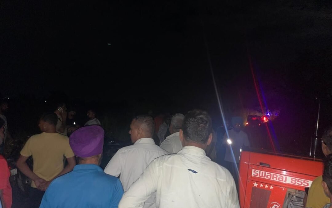 लुधियाना प्रशासन पर बांध तोड़ने की कोशिश का आरोप, ग्रामीणों ने गाड़ियों को घेरकर भगाया