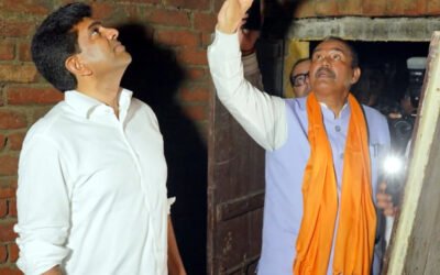 फगवाड़ा में केंद्रीय मंत्री चंद्रशेखर पेम्मासानी का दौरा, बाढ़ प्रभावित परिवारों को मिले आश्वासन
