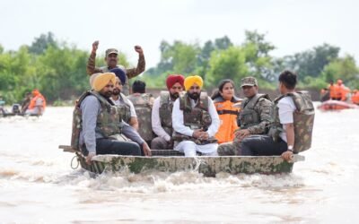 पंजाब बाढ़: सीएम भगवंत सिंह मान ने केंद्र से मुआवज़ा बढ़ाने की मांग की
