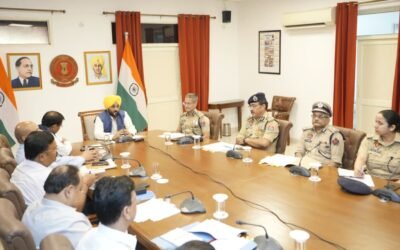 पंजाब में सख्त होगी कानून-व्यवस्था: मुख्यमंत्री भगवंत मान ने पुलिस अधिकारियों को दिए कड़े निर्देश