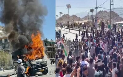 लेह में राज्य का दर्जा और छठी अनुसूची की मांग पर बवाल: हिंसक प्रदर्शन में 4 की मौत, कई घायल