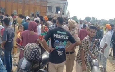 गुरदासपुर में दर्दनाक सड़क हादसा: ट्रक की टक्कर से गर्भवती महिला और 3 साल की बच्ची की मौके पर मौत