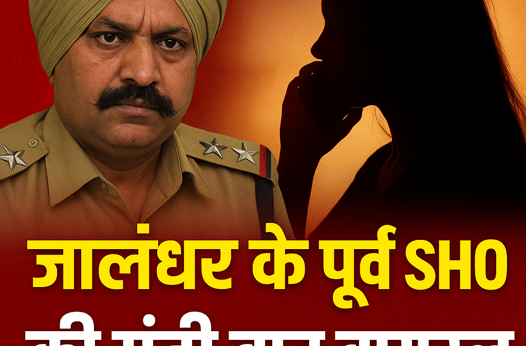 जालंधर के पूर्व SHO की अश्लील बातचीत वायरल, महिला से फोन पर की गंदी बात