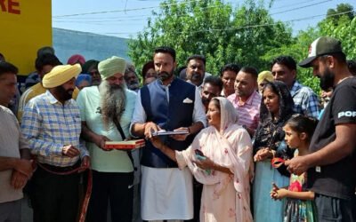 हरजी मान ने 2.22 करोड़ की लागत से शुरू करवाया गांवों को जोड़ने वाली संपर्क सड़कों का निर्माण