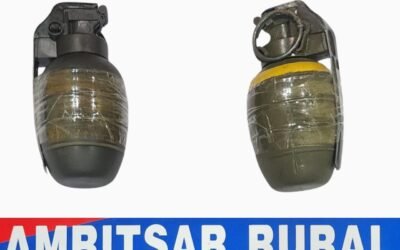 पंजाब पुलिस की बड़ी सफलता: ISI से जुड़े संदिग्ध को दो हैंड ग्रेनेड सहित गिरफ्तार