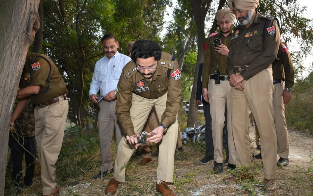 पटियाला में पुलिस एनकाउंटर, दो कुख्यात अपराधी घायल—हथियार और बाइक बरामद