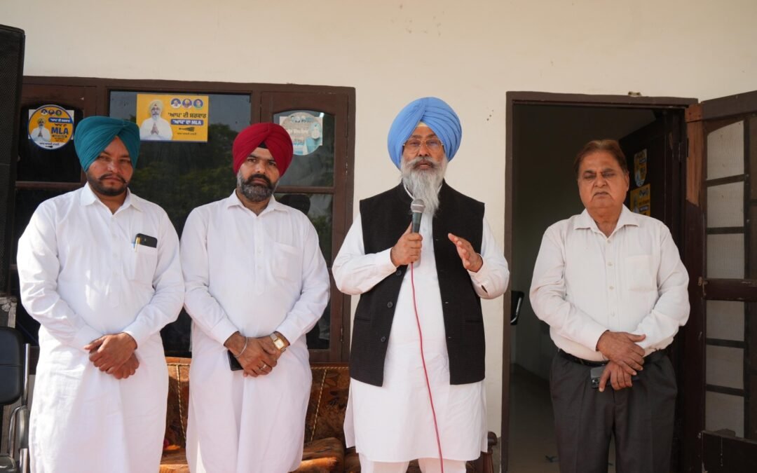 हरमीत सिंह संधू ने ‘मुख्यमंत्री तीर्थ यात्रा’ योजना का किया स्वागत, कांग्रेस और भाजपा पर बोला तीखा हमला
