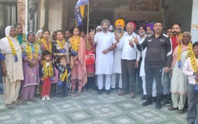 तरनतारन उपचुनाव से पहले ‘आप’ को मिला बड़ा सियासी बल, सैकड़ों परिवार आम आदमी पार्टी में शामिल