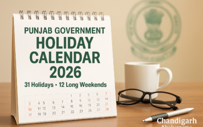पंजाब सरकार ने जारी किया 2026 का छुट्टी कैलेंडर, इस बार कम छुट्टियाँ लेकिन लंबा वीकेंड बनेगा राहत का कारण