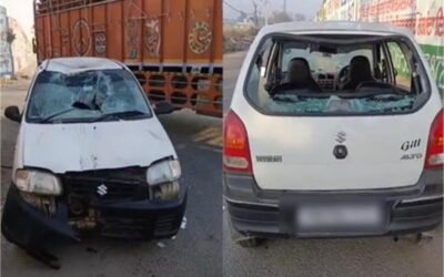 लुधियाना–फिरोजपुर हाईवे पर कार पर पथराव, चालक बाल-बाल बचा; CCTV फुटेज से हमलावरों की तलाश