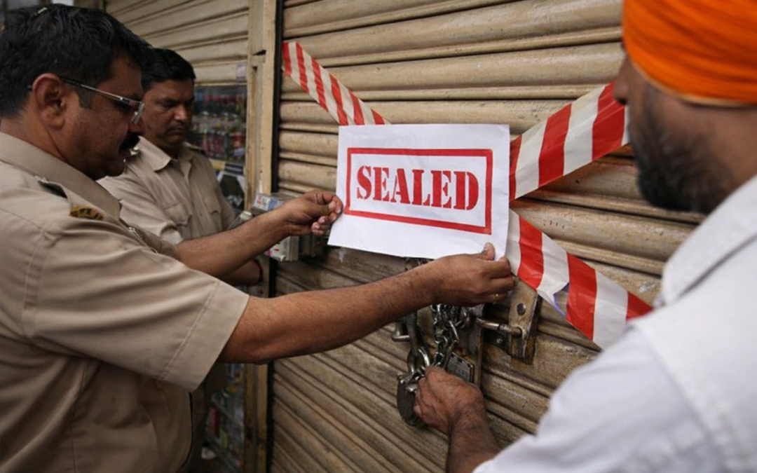 प्रॉपर्टी टैक्स डिफॉल्टरों पर नगर निगम का शिकंजा, 5 शराब ठेके सील