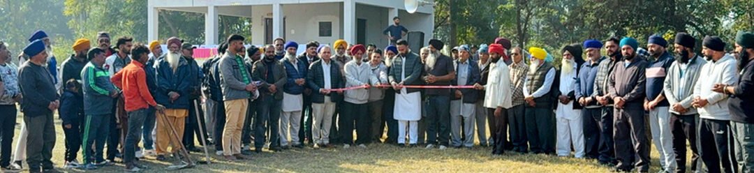 गांव डुमेली में 45.76 लाख से खेल मैदान का कायाकल्प, हरजी मान ने किया जीर्णोद्धार कार्य का शुभारंभ