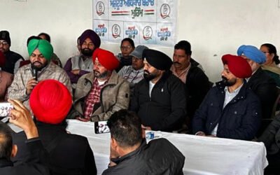 मनरेगा का नाम बदलना राष्ट्रपिता महात्मा गांधी का अपमान: कांग्रेस सांसद गुरजीत सिंह औजला