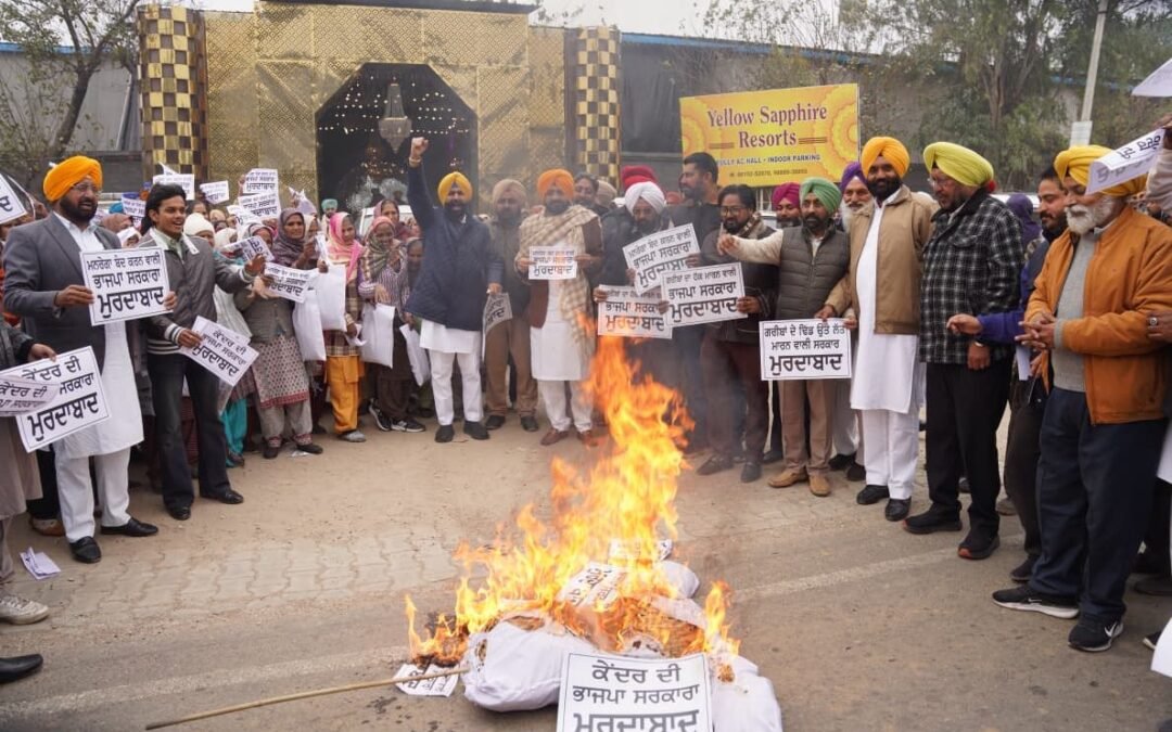 मनरेगा की जगह भाजपा के ‘काले कानून’ के खिलाफ आम आदमी पार्टी का बड़ा आंदोलन