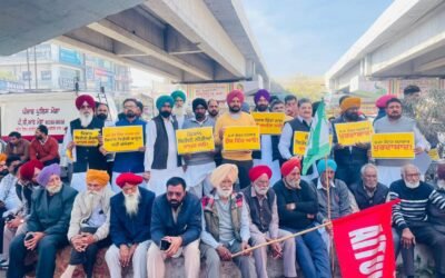 Aam Aadmi Party का पंजाब भर में प्रदर्शन, भारत-अमेरिका व्यापार समझौते का विरोध