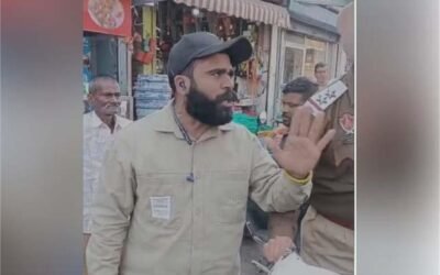 नगर कीर्तन में ट्रैफिक ड्यूटी के दौरान विवाद, युवक की एक्टिवा जब्त