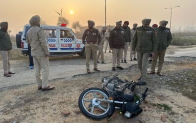 नकोदर में पुलिस मुठभेड़, गोल्डी बराड़ गिरोह से जुड़े दो शूटर गिरफ्तार