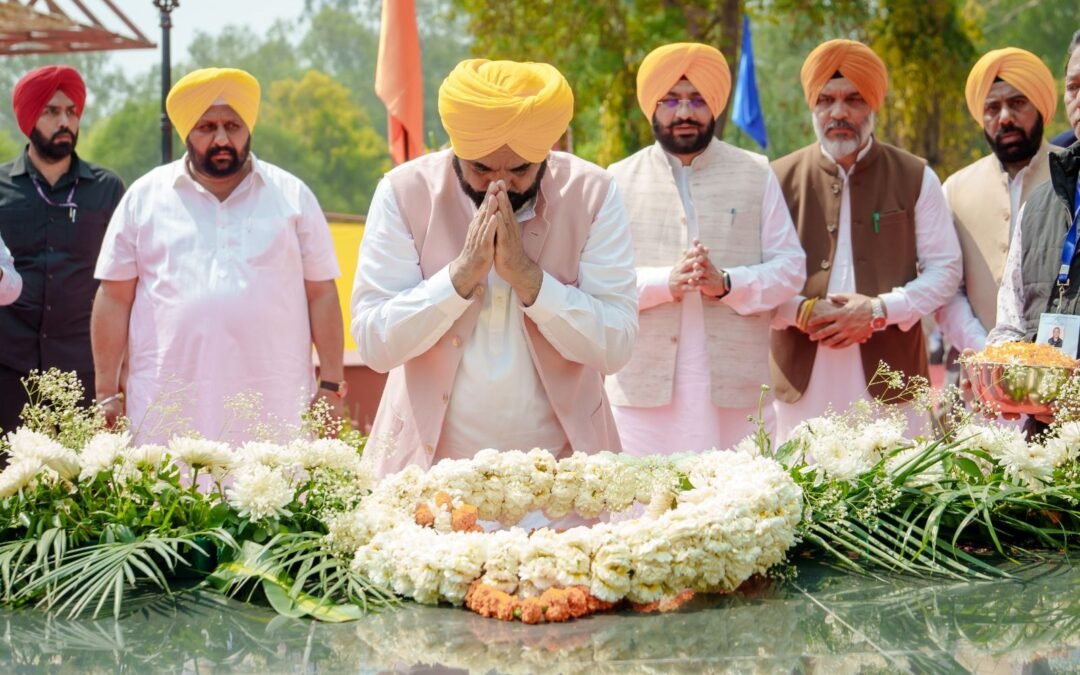 शहीद दिवस पर गरजे भगवंत मान, भगत सिंह को भारत रत्न न मिलने पर उठाए सवाल