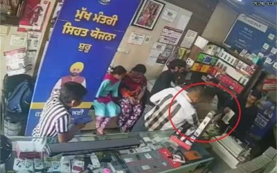 जालंधर में स्कैनर पेमेंट का झांसा देकर एयरपॉड्स लेकर फरार हुए युवक, CCTV में कैद वारदात