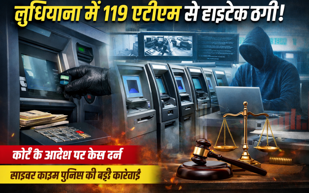 लुधियाना में 119 एटीएम से हाईटेक ठगी का बड़ा मामला, कोर्ट के आदेश पर पुलिस ने शुरू की जांच
