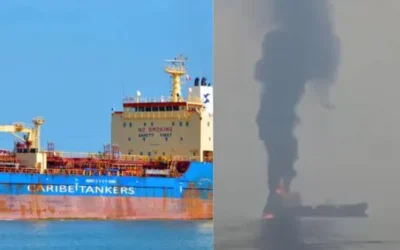 स्ट्रेट ऑफ होर्मुज में तेल टैंकर पर हमला, 15 भारतीय क्रू मेंबर सवार