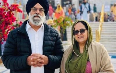 अमेरिका से गांव लौट रहे दंपति की दर्दनाक हादसे में मौत