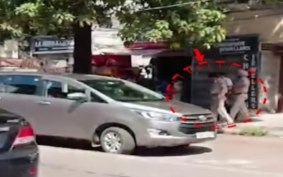 अमृतसर में पुलिस हिरासत से युवक फरार, महिला थार गाड़ी में लेकर भागी—वीडियो वायरल
