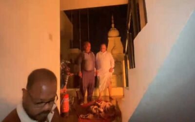 रोपड़ के कृष्ण मंदिर में सिलेंडर में लगी आग, भगदड़ से मची अफरा-तफरी, बड़ा हादसा टला