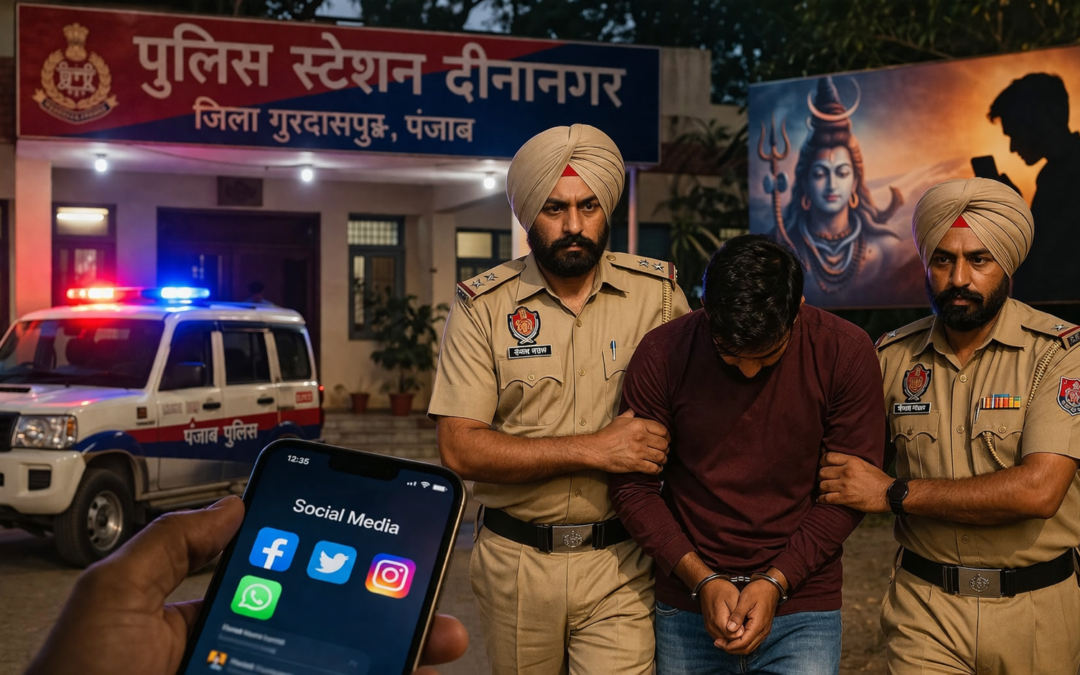 भगवान शिव से जुड़ी विवादित तस्वीर शेयर करने का आरोप, पुलिस ने दर्ज किया मामला