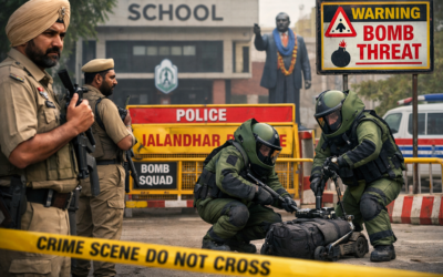 जालंधर के नामी स्कूलों को फिर बम से उड़ाने की धमकी, सुरक्षा एजेंसियां अलर्ट पर