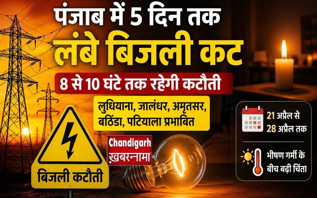 पंजाब में 5 दिन तक लंबे बिजली कट, भीषण गर्मी के बीच लोगों की बढ़ी चिंता