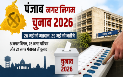 पंजाब में चुनावी बिगुल बजा, 8 नगर निगम और 102 नगर परिषदों में होगा मतदान
