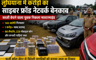करोड़ों का इंटरनेशनल साइबर फ्रॉड नेटवर्क बेनकाब: सब्जी बेचने वाला युवक निकला मास्टरमाइंड