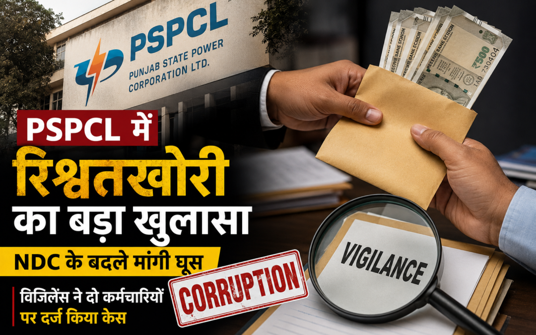 NOC जारी करने के बदले मांगी रिश्वत, विजिलेंस ने दो कर्मचारियों पर दर्ज किया केस