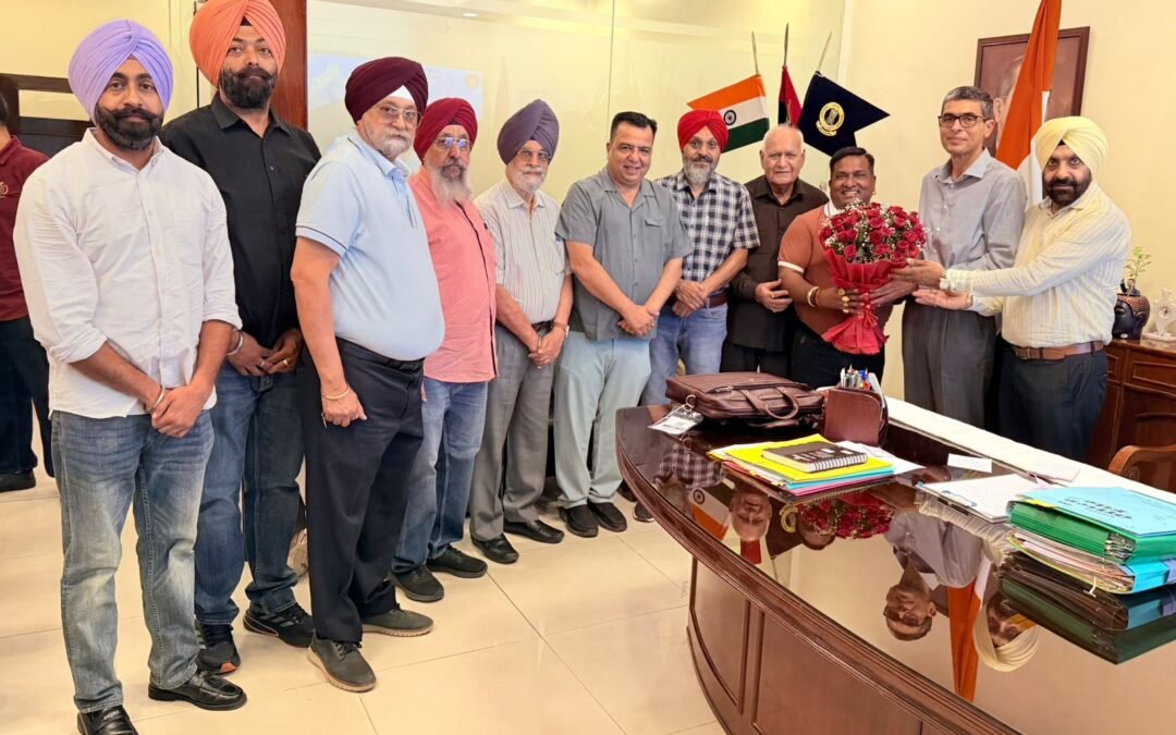 नए CP के स्वागत में पहुंचे मॉडल टाउन के कारोबारी, सुरक्षा व्यवस्था पर हुई अहम बातचीत