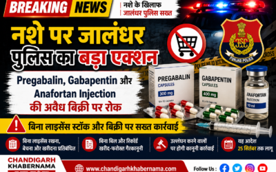 बड़ा प्रहार: Pregabalin, Gabapentin और Anafortan Injection की अवैध बिक्री पर सख्त रोक