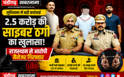 लुधियाना में 2.5 करोड़ की साइबर ठगी का खुलासा, मालिक की फोटो लगाकर रची साजिश