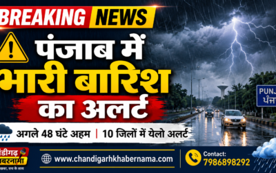 पंजाब में मानसून ने पकड़ी रफ्तार, अगले 48 घंटे भारी; 10 जिलों में येलो अलर्ट, लोगों को सतर्क रहने की सलाह